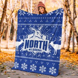 North Melbourne Blanket Christmas Ugly Style