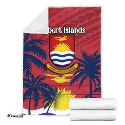 Amazing Aussie Australia South Sea Islanders Gilbert Islands In Polynesian Pattern With Coconut Trees Blanket