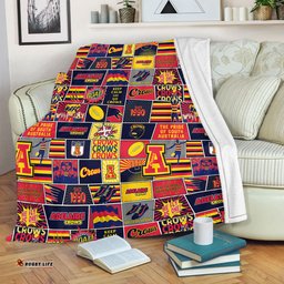 Amazing Aussie Adelaide Crows Legacy Of The Pride Comic Style Blanket