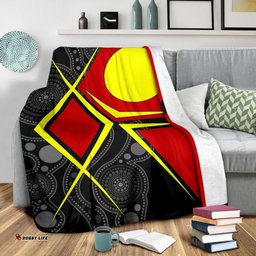 Amazing Aussie Australia Aboriginal Inspired Indigenous Legend Blanket
