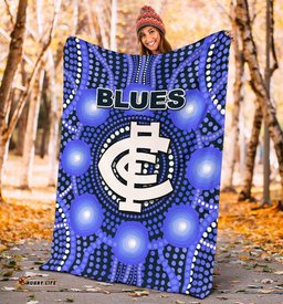 Blues Premium Blanket Carlton Bright Indigenous