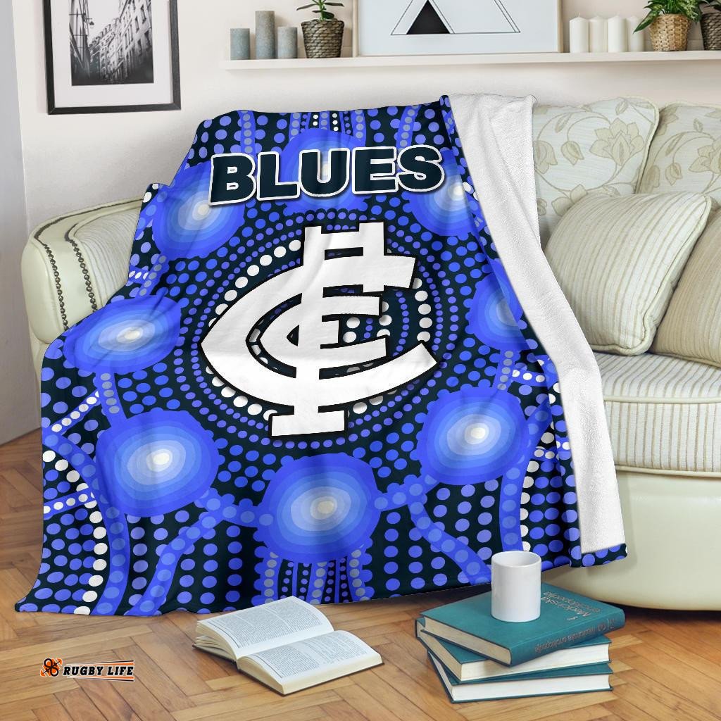 Blues Premium Blanket Carlton Bright Indigenous