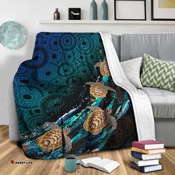 Turtle Premium Blanket Aboriginal No.4