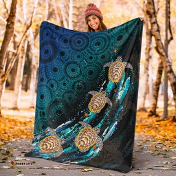 Turtle Premium Blanket Aboriginal No.4