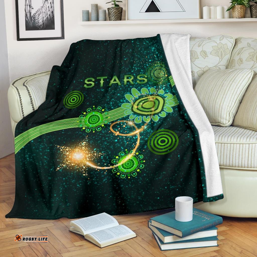 Melbourne Premium Blanket Stars Indigenous