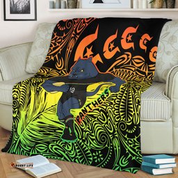 Penrith Panthers Torres Strait Islands Blanket - Torres Strait Islanders Patterns with Penrith Panthers Blanket