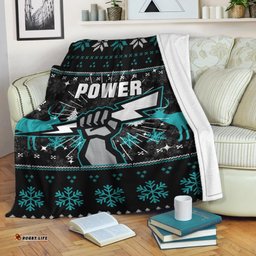 Port Adelaide Blanket Christmas Ugly Style