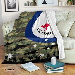 Amazing Aussie Australia Air Force (Original) Kangaroo Blanket