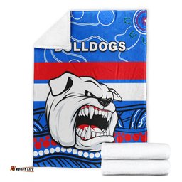 Bulldogs Indigenous Premium Blanket Western Football