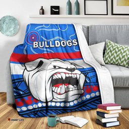 Bulldogs Indigenous Premium Blanket Western Football