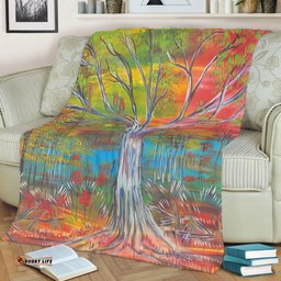 Australia Gumtree Blanket - Gumtree Dreaming  Blanket