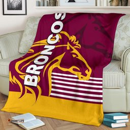 brisbane broncos premium blanket