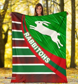 south sydney rabbitohs premium blanket victorian vibes