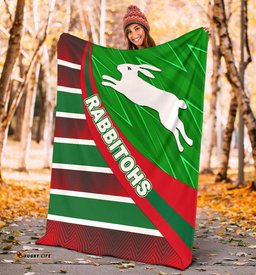 south sydney rabbitohs premium blanket victorian vibes