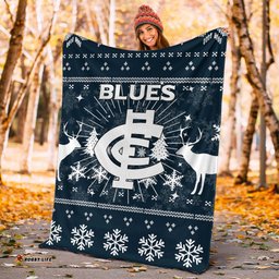 Carlton Blanket Christmas Ugly Style