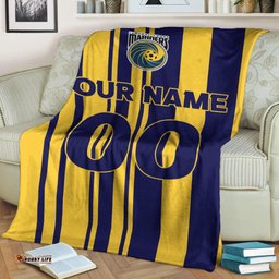 custom personalised central coast mariners pride blanket