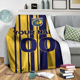 custom personalised central coast mariners pride blanket