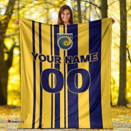 custom personalised central coast mariners pride blanket