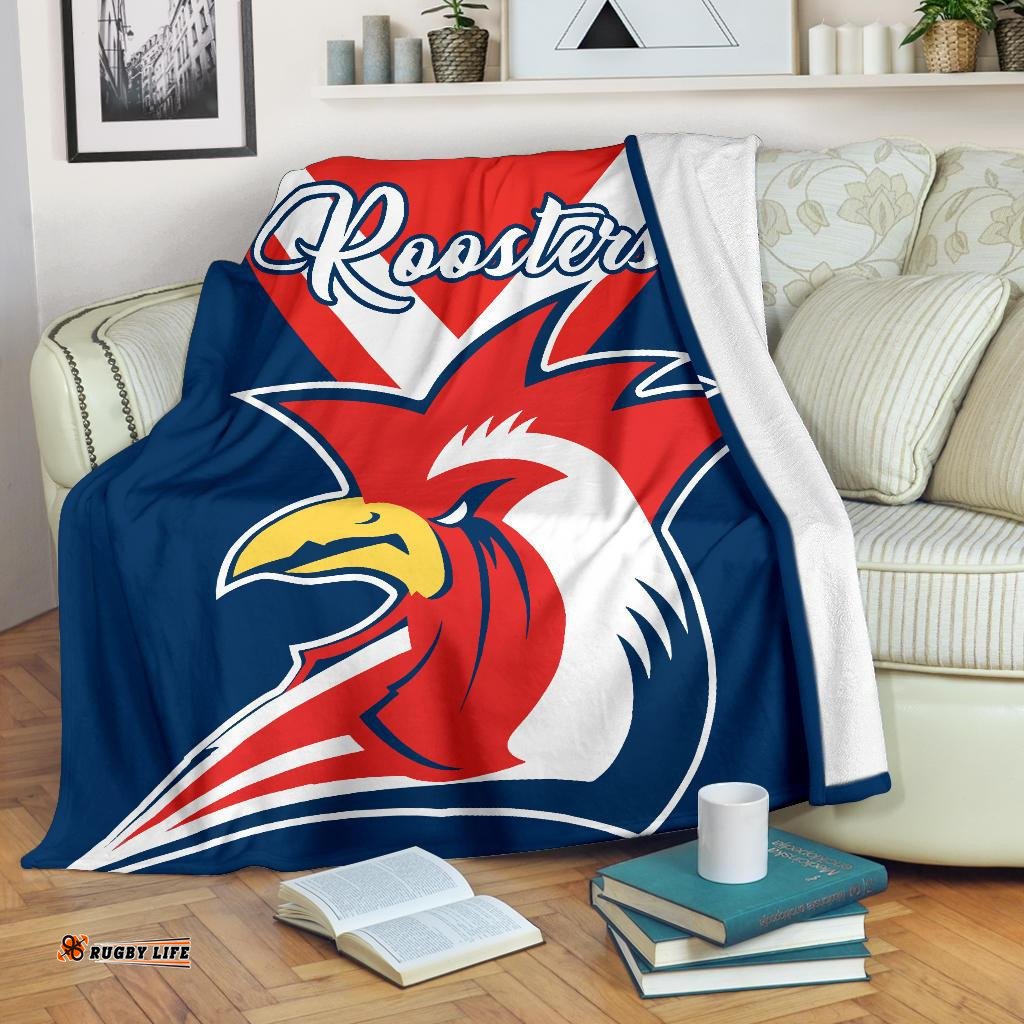 Australia Roosters Premium Blanket