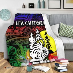 Amazing Aussie Australia South Sea Islanders I'm New Caledonian In Polynesian Style With Tropical Hibiscus Flowers Blanket