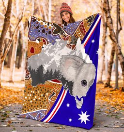 Amazing Aussie Australia Premium Australia Koala Blanket