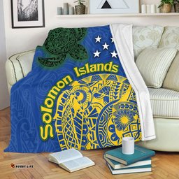 Amazing Aussie Australia South Sea Islanders Proud To Be Solomon Islander In Polynesian Pattern Inspired Blanket