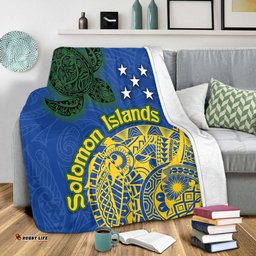 Amazing Aussie Australia South Sea Islanders Proud To Be Solomon Islander In Polynesian Pattern Inspired Blanket