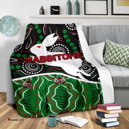Rabbitohs Premium Blanket Aboriginal