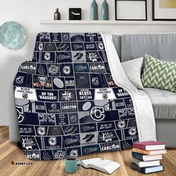 Amazing Aussie Carlton Legacy Of The Pride Comic Style Blanket