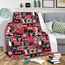 Amazing Aussie St Kilda Legacy Of The Pride Comic Style Blanket