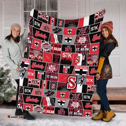 Amazing Aussie St Kilda Legacy Of The Pride Comic Style Blanket