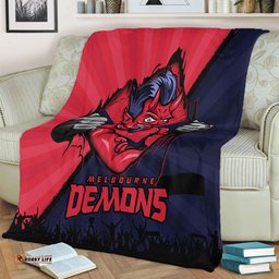 Amazing Aussie Melbourne Breaking Through Fan Design Blanket
