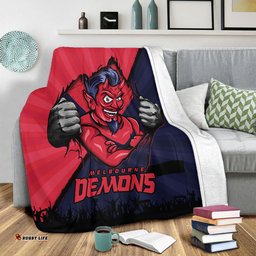 Amazing Aussie Melbourne Breaking Through Fan Design Blanket