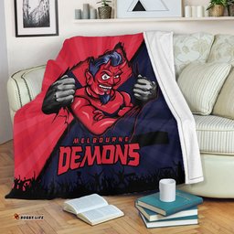 Amazing Aussie Melbourne Breaking Through Fan Design Blanket