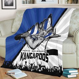 Amazing Aussie North Melbourne Breaking Through Fan Design Blanket