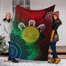 Amazing Aussie Australia Naidoc Week Inspiration Of Indigenous Art Blanket