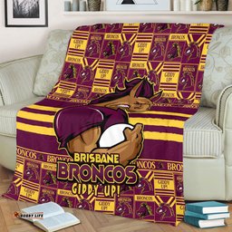 Amazing Aussie Brisbane Broncos Champion���s Pride Comic Style Blanket