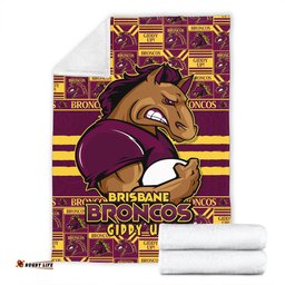 Amazing Aussie Brisbane Broncos Champion���s Pride Comic Style Blanket