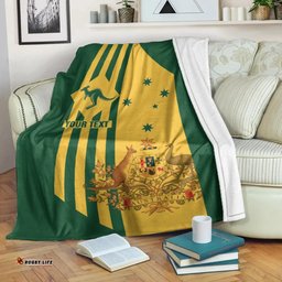 Amazing Aussie [Custom] Australia Australia Kangaroo Sign National Color Blanket