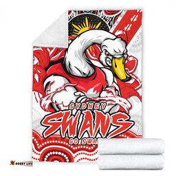 Amazing Aussie Sydney Swans Ripped Legacy Of The Game Blanket