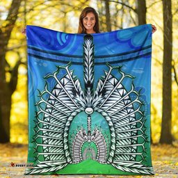 Amazing Aussie Australia Turtle Background With Dhari Mask Blanket