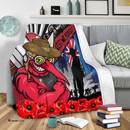 Amazing Aussie Essendon Anzac Day Honor United In Spirit Blanket