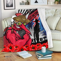 Amazing Aussie Essendon Anzac Day Honor United In Spirit Blanket
