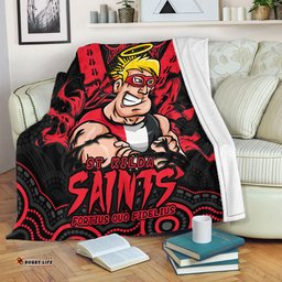 Amazing Aussie St Kilda Ripped Legacy Of The Game Blanket