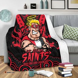 Amazing Aussie St Kilda Ripped Legacy Of The Game Blanket