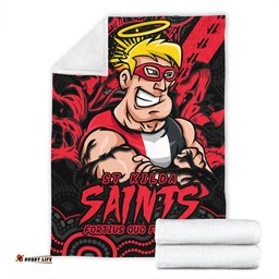 Amazing Aussie St Kilda Ripped Legacy Of The Game Blanket