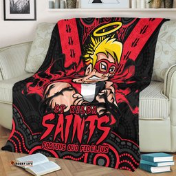 Amazing Aussie St Kilda Ripped Legacy Of The Game Blanket