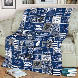 Amazing Aussie Geelong Cats Legacy Of The Pride Comic Style Blanket