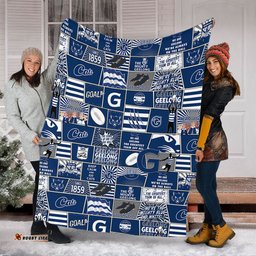 Amazing Aussie Geelong Cats Legacy Of The Pride Comic Style Blanket