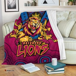 Amazing Aussie Brisbane Lions Ripped Legacy Of The Game Blanket